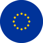 EU Flag Circle icon